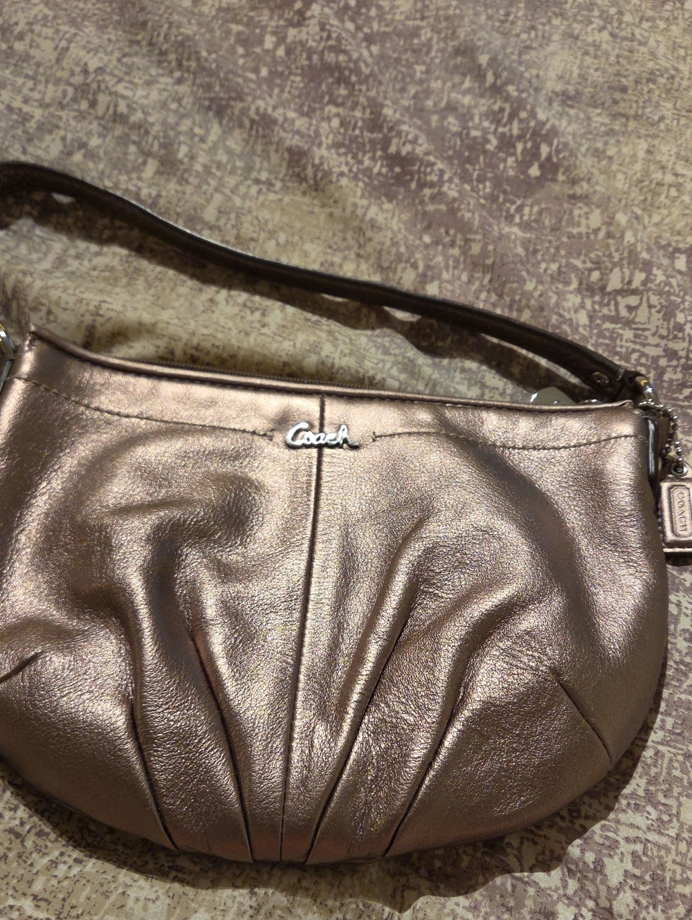 Coach Mini Metallic Bag
